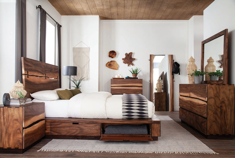 Winslow Panel Platform Storage Bed