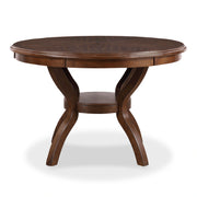 Cori Round Dining 5 Pc Set-Brown Cherry