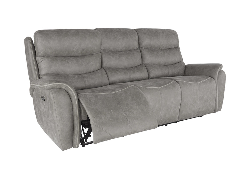 Kamari Sofa W/Pwr Hr & Fr-Gray