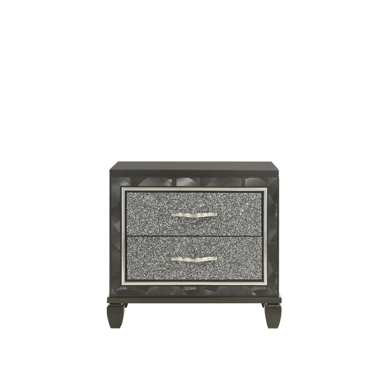 Radiance Nightstand-Black Pearl