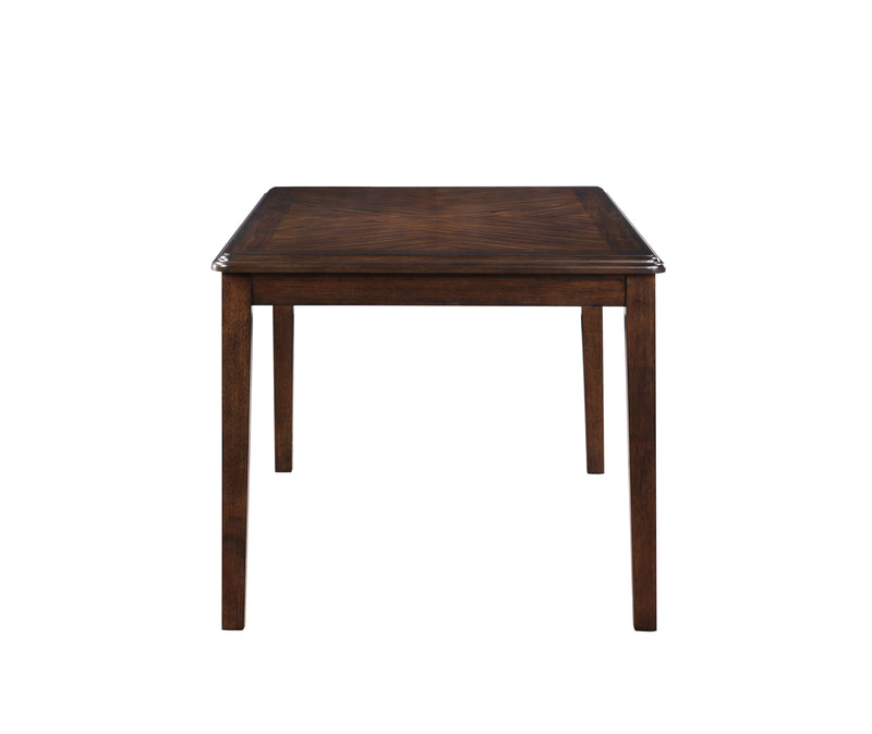 Gia 5 Pc 60" Dining Table & 4 Chairs-Cherry