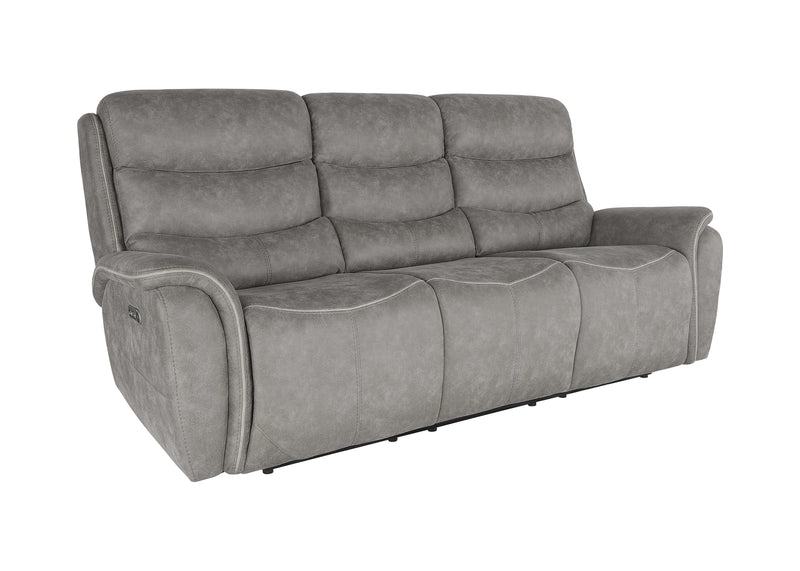 Kamari Sofa W/Pwr Hr & Fr-Gray
