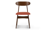 Morocco Dining Chair W/Orange Seat Cushion (2 Per Carton)