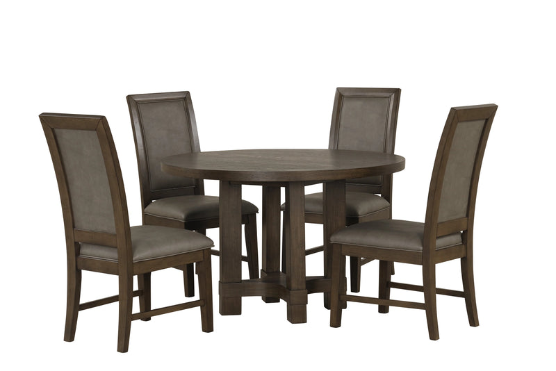 Cityscape Round Dining Table-Walnut