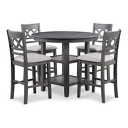 Cori Counter 5 Pc Set-Gray