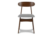 Morocco Dining Chair W/Light Gray Seat Cushion (2 Per Carton