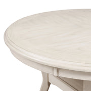 Amy 5 Pc 47" Round Dining Set- Bisque