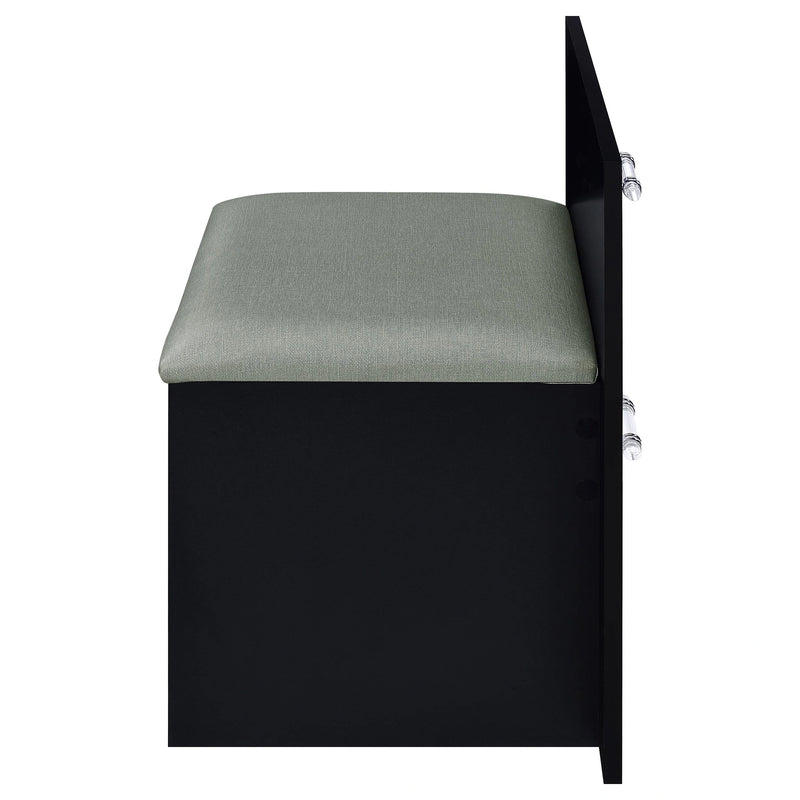 Flora Makeup Vanity Table with LED Mirror and Stool