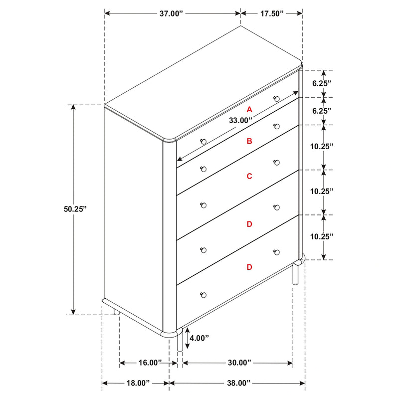 Arini Chest of Drawers