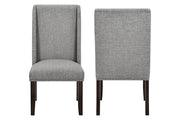 Faust Dining Chair (2 Per Carton)-Gray