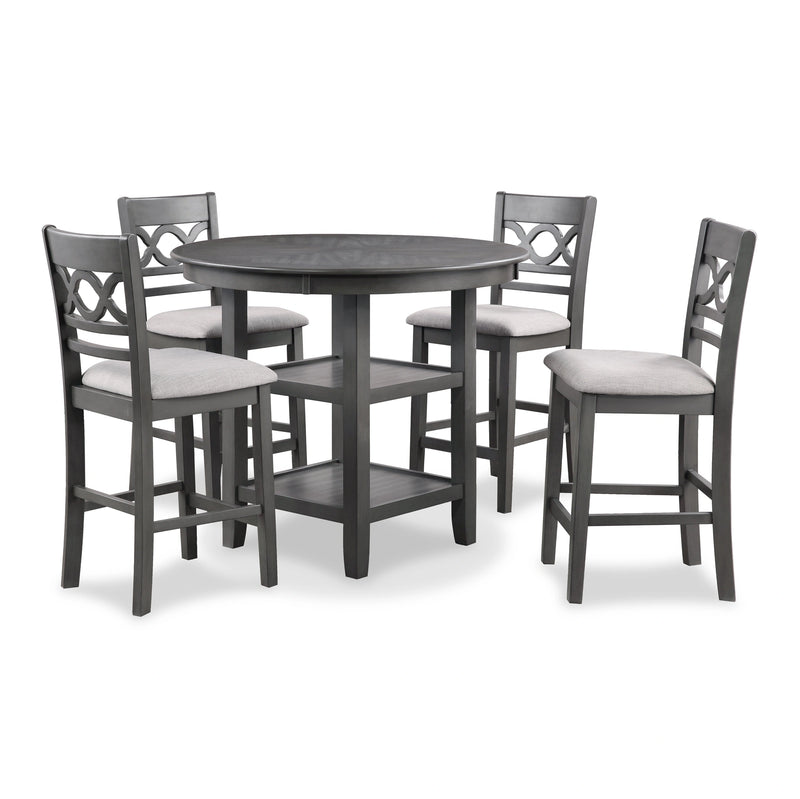 Cori Counter 5 Pc Set-Gray