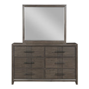Landon Mirror-Walnut