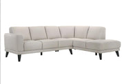 New Classic Altamura Sectional w/ LAF 3 Seat Sofa in Mist Gray - Sims Furniture