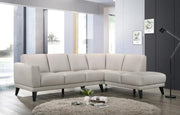 New Classic Altamura Sectional w/ LAF 3 Seat Sofa in Mist Gray - Sims Furniture