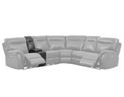 New Classic Atlas Console in Gray - Sims Furniture