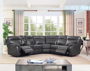 New Classic Atlas Armless Chair in Gray - Sims Furniture