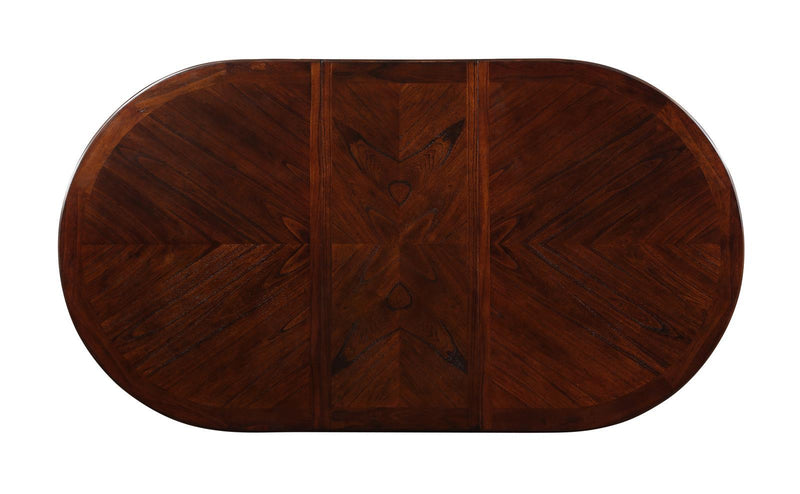 New Classic Bixby Dining Table in Espresso - Sims Furniture