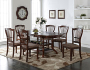New Classic Bixby Dining Table in Espresso - Sims Furniture