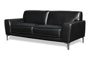 New Classic Carrara Sofa in Black - Sims Furniture