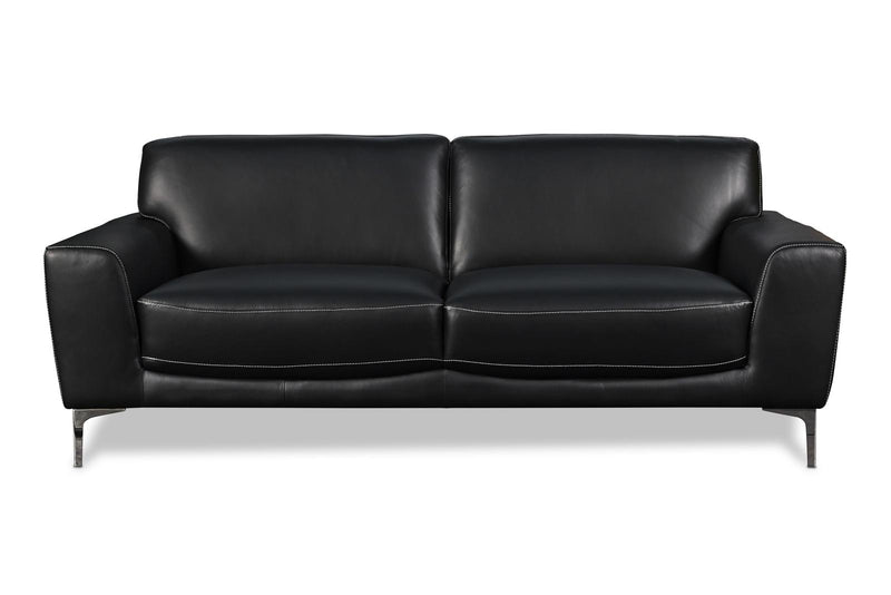 New Classic Carrara Sofa in Black - Sims Furniture