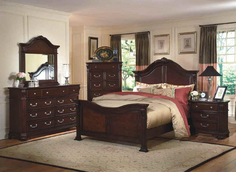 New Classic Emilie 9 Drawer Dresser in English Tudor - Sims Furniture