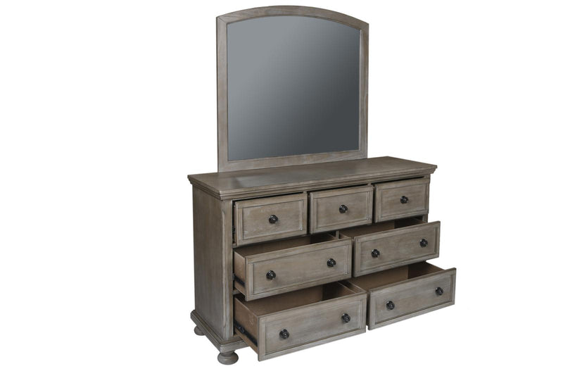 New Classic Furniture Allegra Youth Dresser in Pewter - Sims Furniture