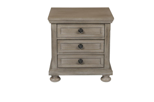 New Classic Furniture Allegra Youth Nightstand in Pewter - Sims Furniture