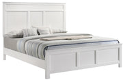 New Classic Furniture Andover California King Bed in White - Sims Furniture
