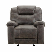 New Classic Furniture Anton Glider Recliner in Chocolate - Sims Furniture