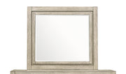 New Classic Furniture Ashland Mirror in Rustic White - Sims Furniture