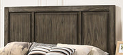 New Classic Furniture Ashland California King Panel Bed in Rustic Brown - Sims Furniture