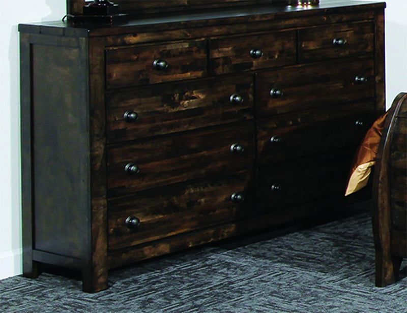 New Classic Furniture Blue Ridge Dresser in Rustic Gray - Sims Furniture