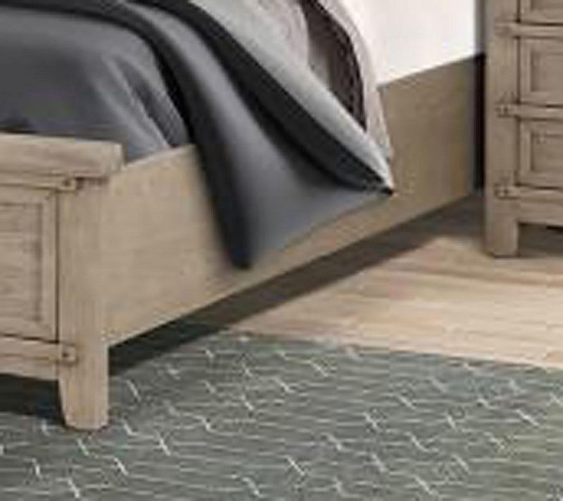 New Classic Furniture Fairfax King Storage Bed in Driftwood - Sims Furniture