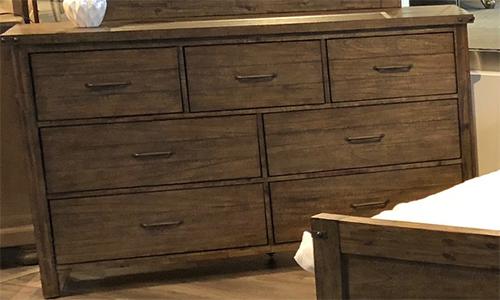 New Classic Furniture Galleon Dresser in Weathered Walnut - Sims Furniture