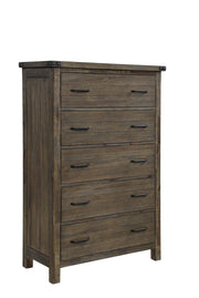 New Classic Furniture Galleon Chest in Weathered Walnut - Sims Furniture