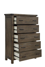 New Classic Furniture Galleon Chest in Weathered Walnut - Sims Furniture