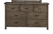 New Classic Furniture Galleon Dresser in Weathered Walnut - Sims Furniture