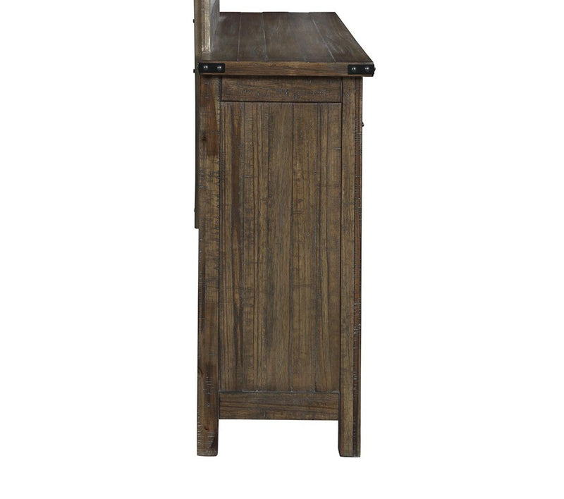 New Classic Furniture Galleon Dresser in Weathered Walnut - Sims Furniture