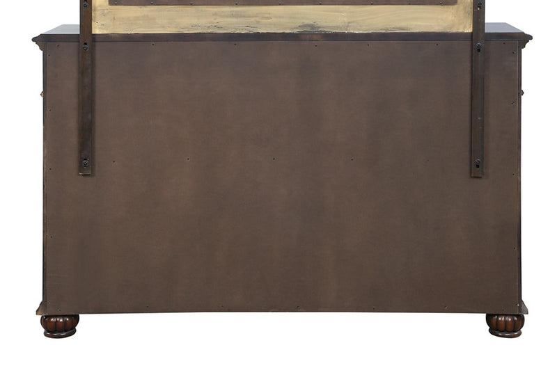 New Classic Furniture Galleon Dresser in Weathered Walnut - Sims Furniture