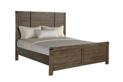 New Classic Furniture Galleon California King Bed in Weathered Walnut - Sims Furniture