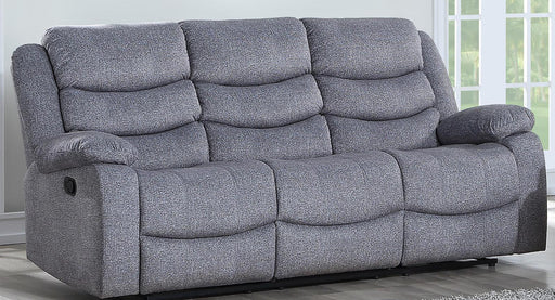 New Classic Furniture Granada Dual Recliner Sofa in Gray - Sims Furniture