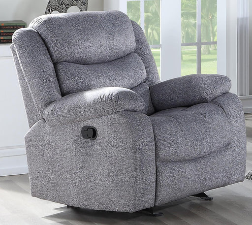 New Classic Furniture Granada Glider Recliner in Gray - Sims Furniture