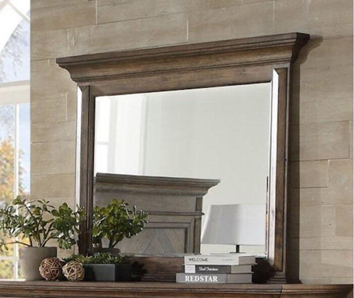 New Classic Furniture Mar Vista Mirror in Brushed Walnut - Sims Furniture