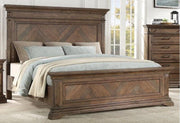 New Classic Furniture Mar Vista Queen Bed in Brushed Walnut - Sims Furniture
