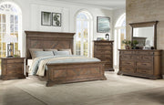 New Classic Furniture Mar Vista 9 Drawer Dresser in Brushed Walnut - Sims Furniture