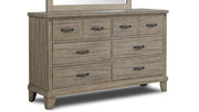 New Classic Furniture Marwick 8 Drawer Dresser in Sand - Sims Furniture