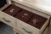 New Classic Furniture Marwick 8 Drawer Dresser in Sand - Sims Furniture
