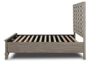 New Classic Furniture Marwick Queen Panel Bed in Sand - Sims Furniture