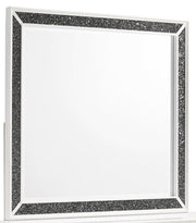 New Classic Furniture Park Imperial Mirror in White - Sims Furniture