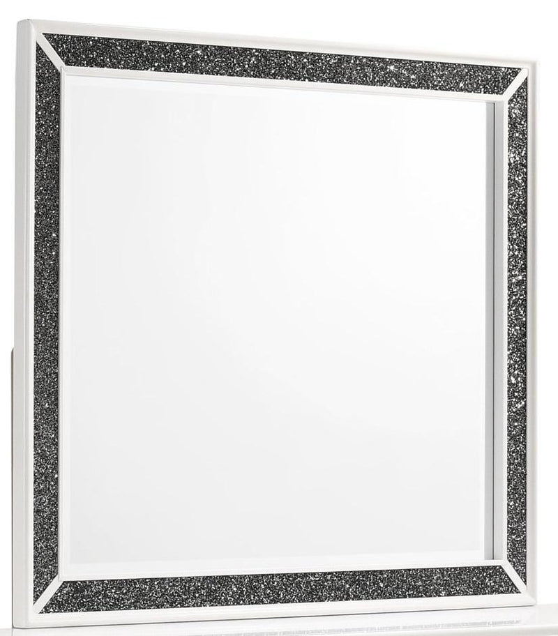 New Classic Furniture Park Imperial Mirror in White - Sims Furniture